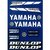 Stickerset Yamaha - GROOT VEL: 21x30cm